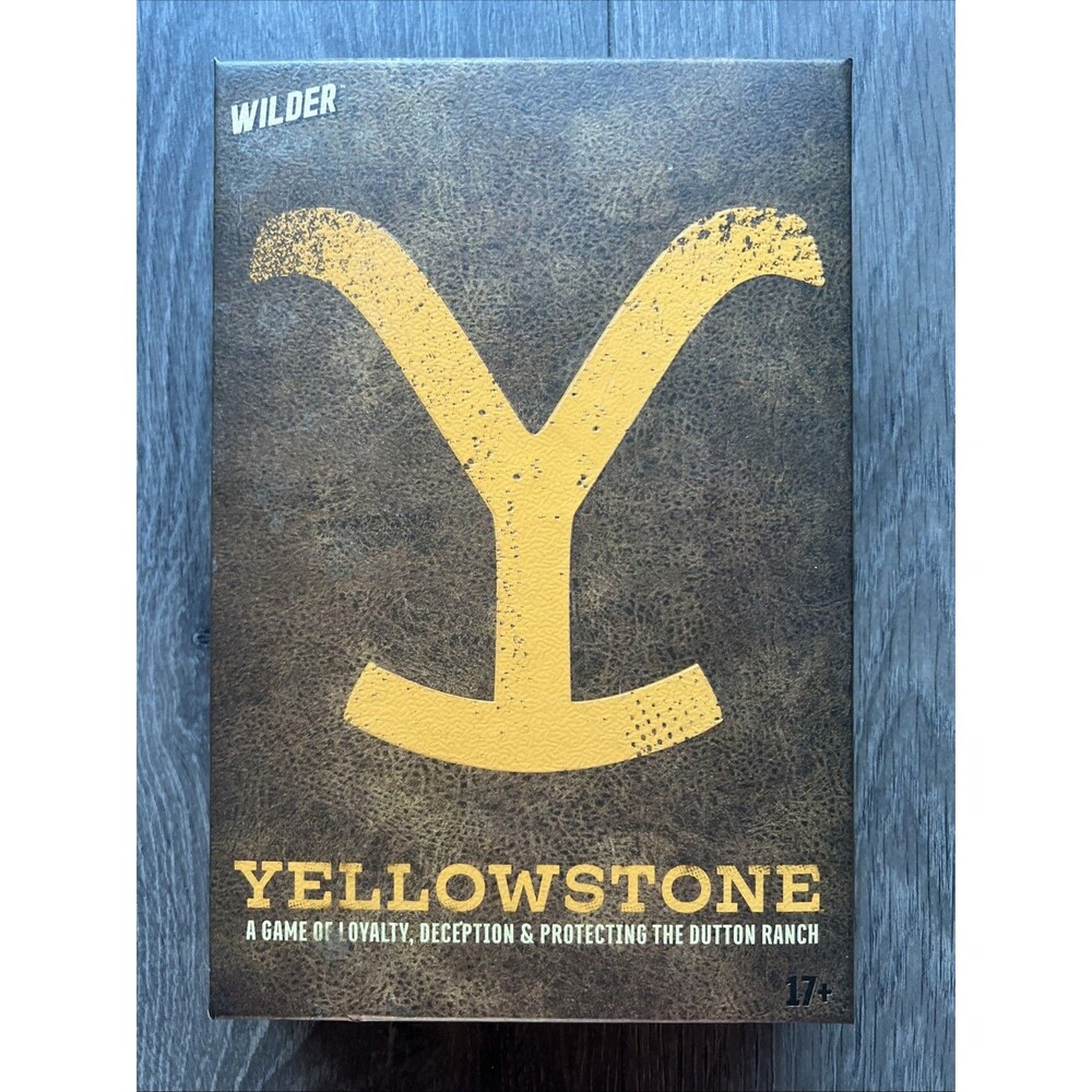 Yellowstone Party Game – Social Game of Accusations, Betrayal and Fun Board Game